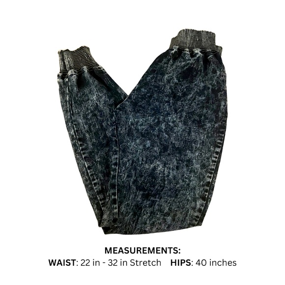 Acid Wash Jogger Pants - Picture 2 of 3